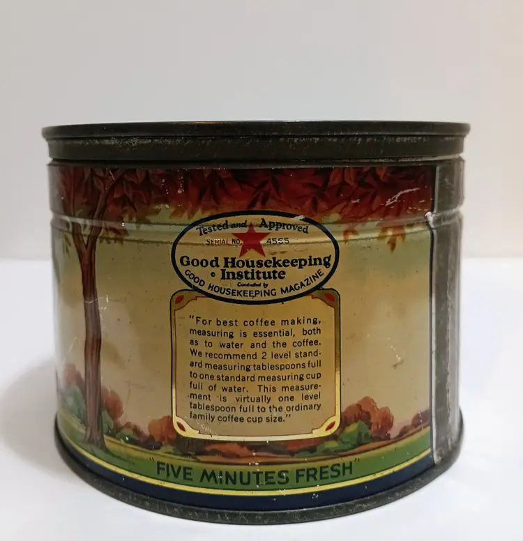 Vintage Butter Nut Coffee Tin