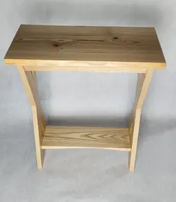 Rustic Ashwood Side/End Table