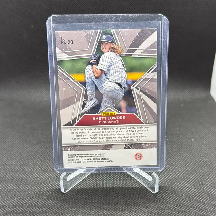 2024 Elite Extra Edition Rhett Lowder FUTURE Star Status /49