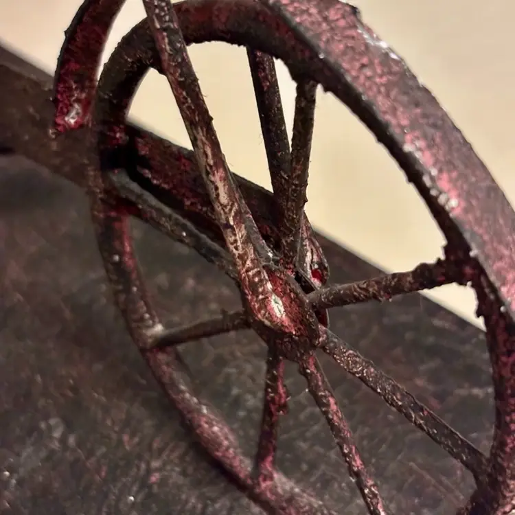 Metal Vintage Style Bicycle on Base 12”