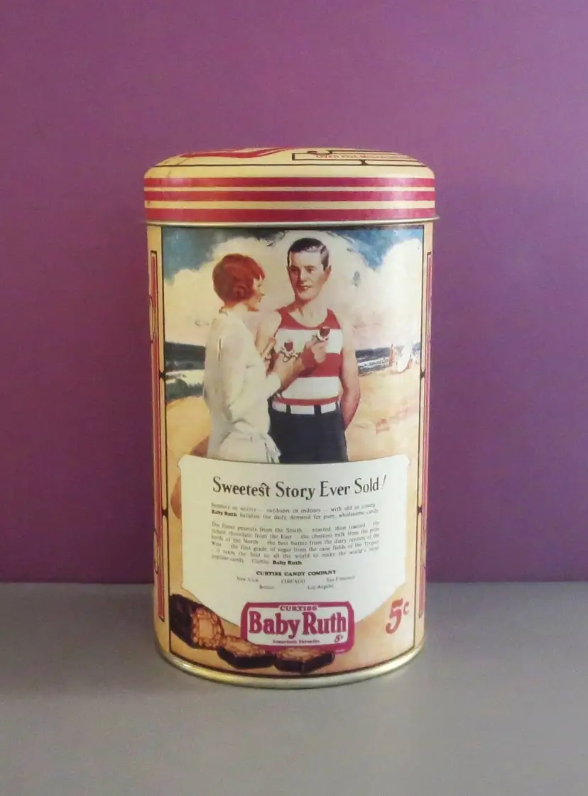 Vintage Replica Curtis Baby Ruth Tin Hong Kong