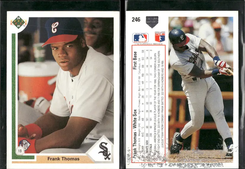 🔥 FRANK THOMAS 15-CARD LOT! BIG HURT HOF WHITE SOX 1991-2001 🔥
