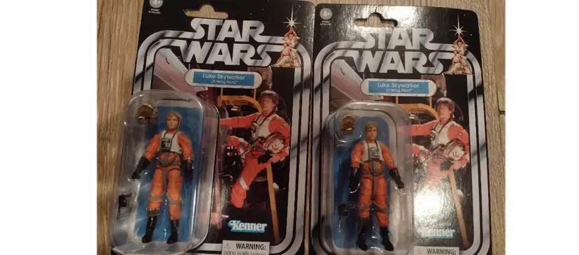 Star Wars 2024 Luke Skywalker X Wing Pilot The Vintage Collection two figures