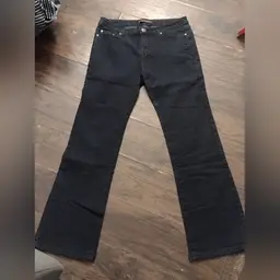 The Limited Black Straight Leg Jeans Timeless Style Size 8.