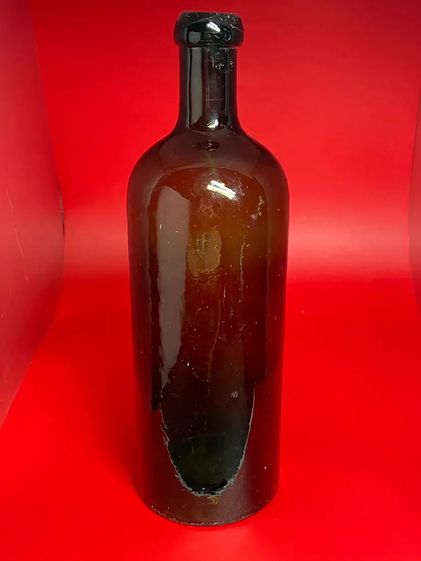 Antique Hunyadi Janos Saxlehner's Bitterquelle Bottle, Made in Budapest Hungary