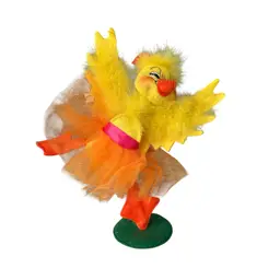 Yellow Annalee Dancing Ballerina Easter Chick Figurine