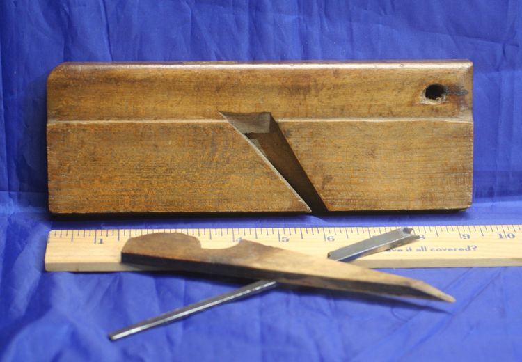 Wooden Side Beading Plane – ¼” – OHIO TOOL CO.