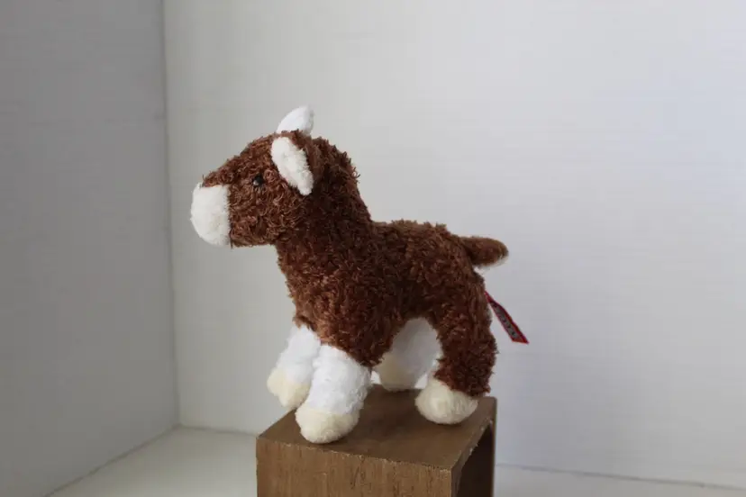 Douglas Goat Plush Buffy Baby Stuffed Animal Toy 6 Inch 2021 1505