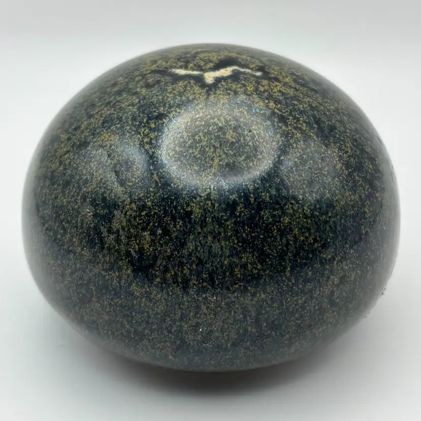 Earthy Minimalist Style Orb Pottery Paperweight