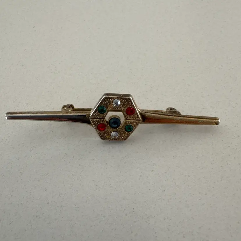 Vintage Bar Brooch