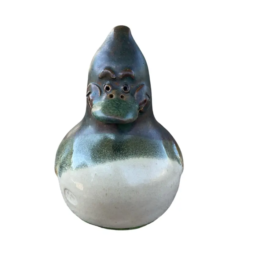 One Of A Kind Mallard Duck Green Blue Beige By Ken Friesen