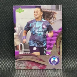Summer Yates 2024 Parkside NWSL Stars Shimmer /100 Soccer Card