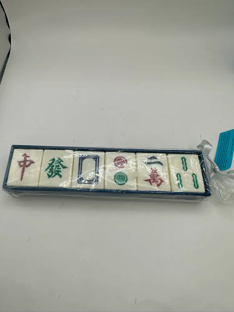 Mahjong Tile Gift Guest Soap NEW Set of 6