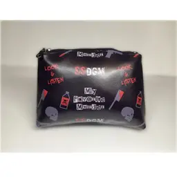 Murder Podcast Vinyl Makeup Bag