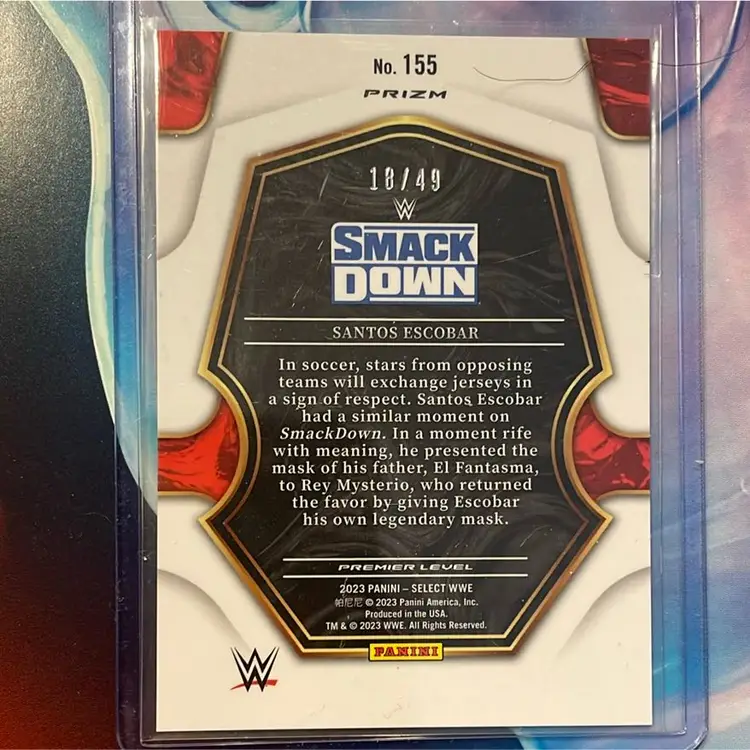 Santos Escobar WWE Select 2023 Orange 18/49