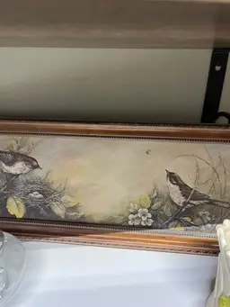 Original Hand Painting By R. Hunt 1978