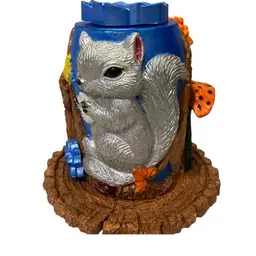 Handmade Squirrel Figurine Hand painted