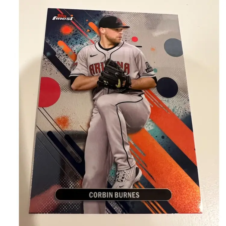 Corbin Burnes Topps Finest Arizona Diamondbacks