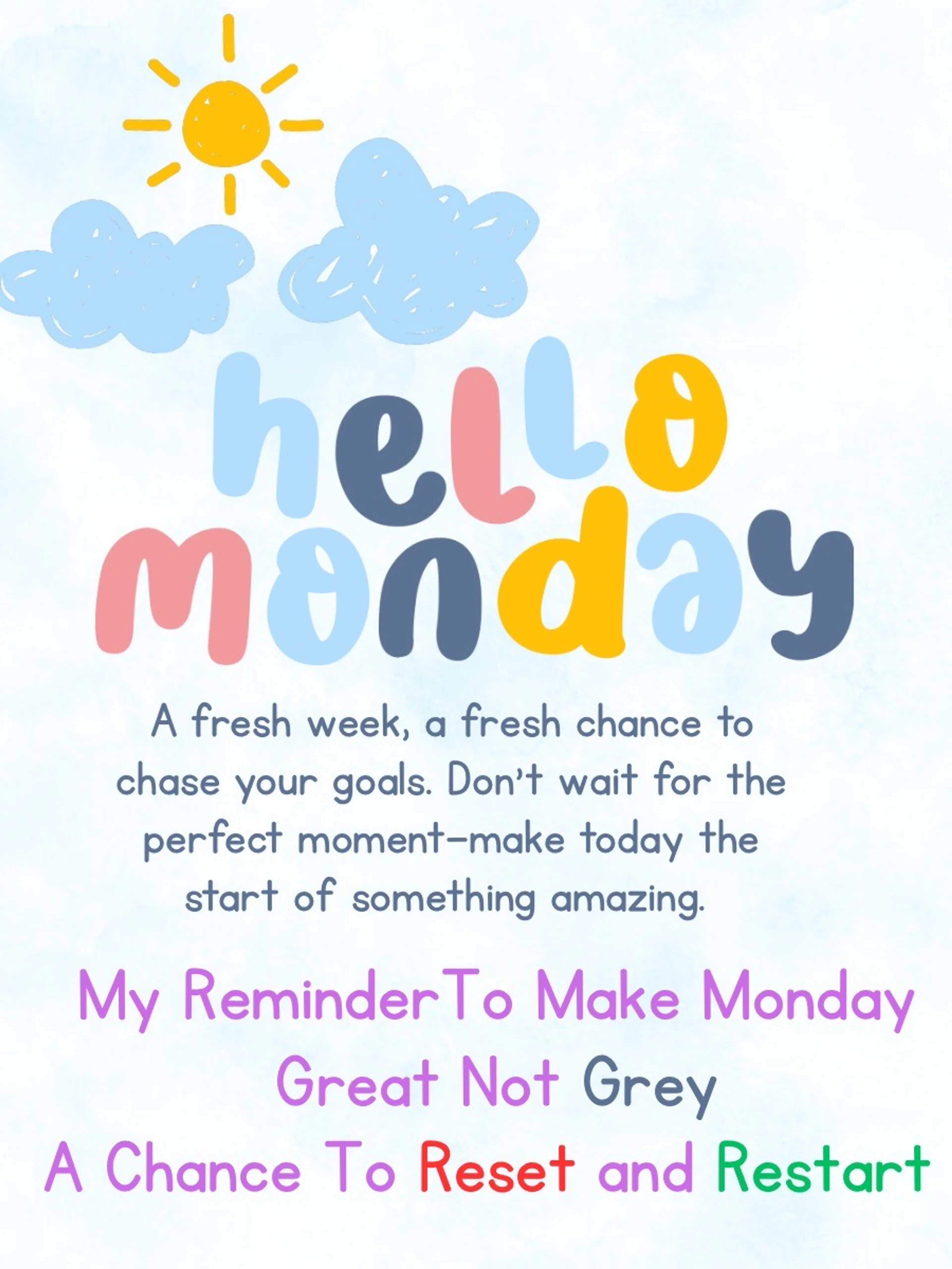 Monday Again?! Already? Yessir! 