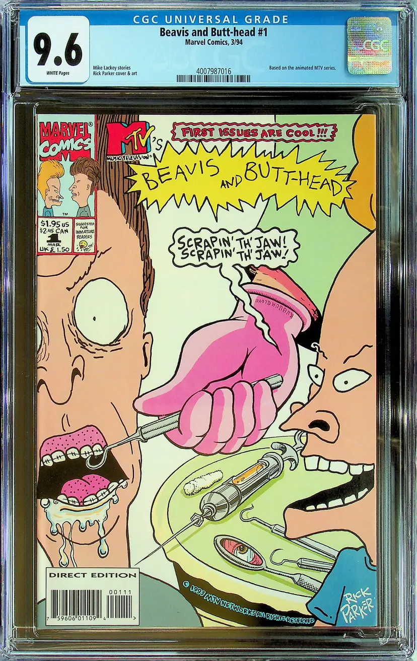 Beavis and Butt-head #1 - CGC 9.6