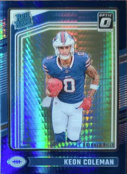 2023 Donruss Optic Rated Rookie: Keon Coleman - Buffalo Bills