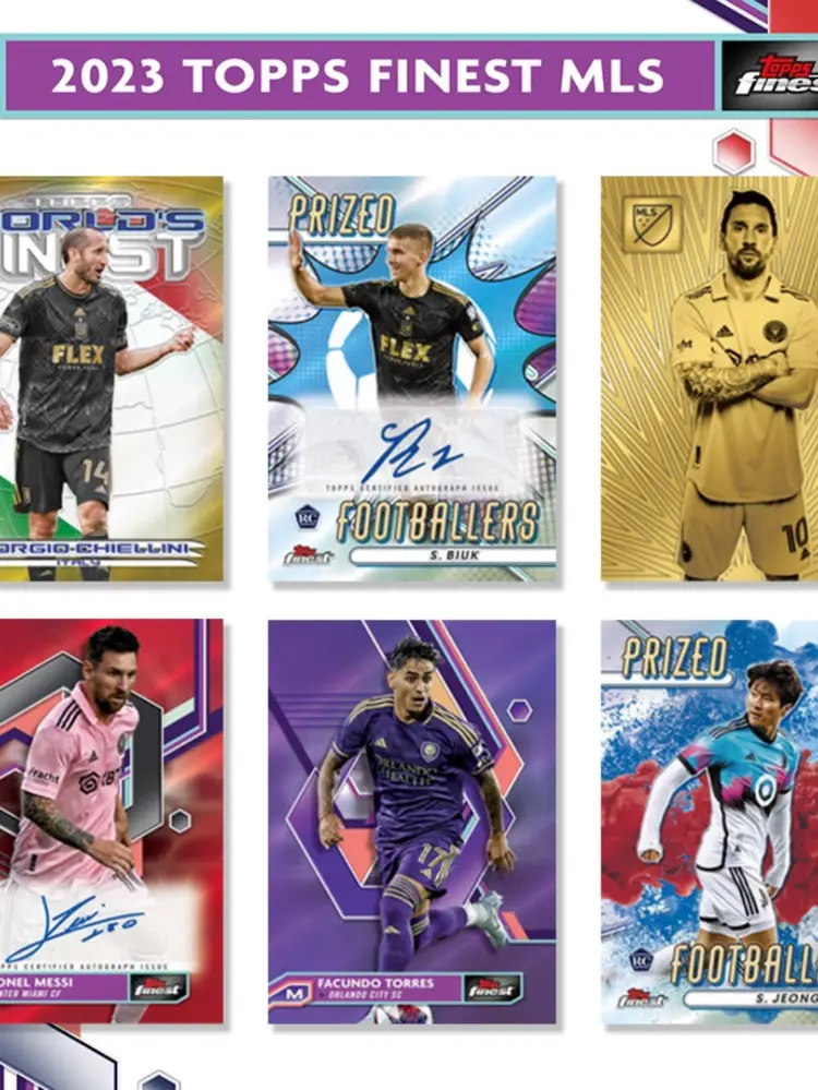2023 Topps Finest MLS 1/2 Case