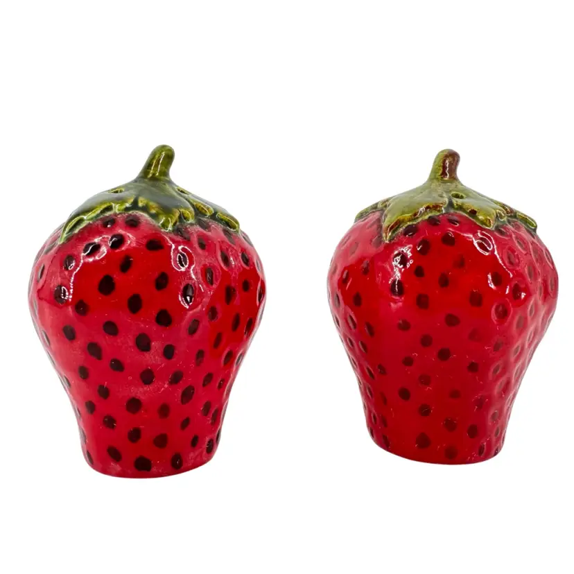 Strawberry Ceramic Salt And Pepper Shaker