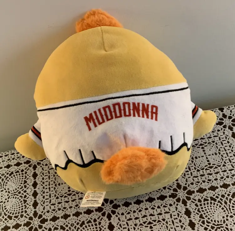 Rare Toledo Mud Hens Muddonna Squishmallow Type Plush 9 Inch Unique Collectible