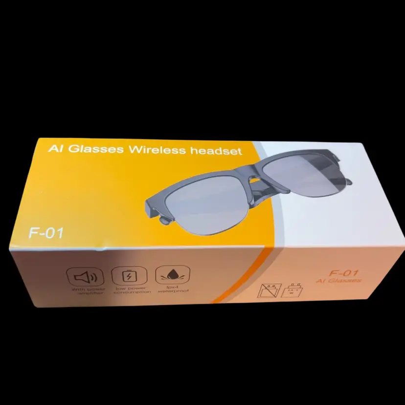 Ai Glasses Wireless Headset F – 01 With Power Amplifier Low Power Consumption Ip Times For Waterproof Ultraviolet Proof Comfortable To Wear Wireless Headset Music