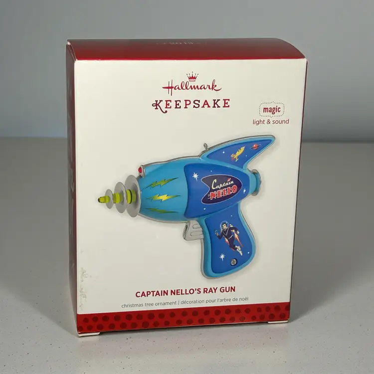 Hallmark Keepsake Ornament "CAPTAIN NELLO'S RAY GUN"  2013 NIB