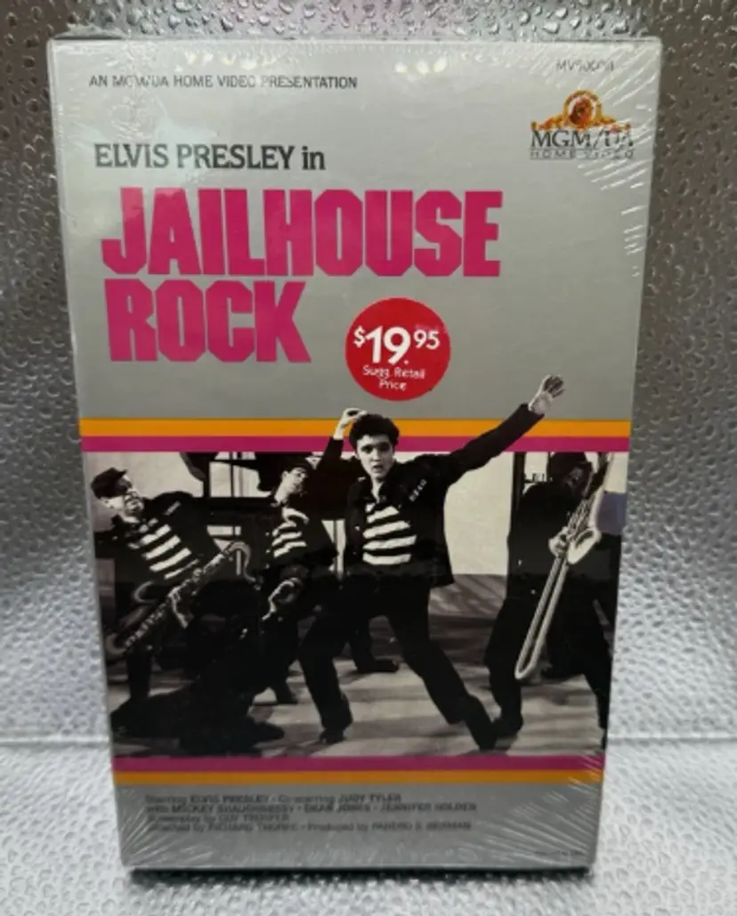 Elvis Presley Jailhouse Rock VHS Big Box Side Slipcase 1st Ed MV500011 No UPC New