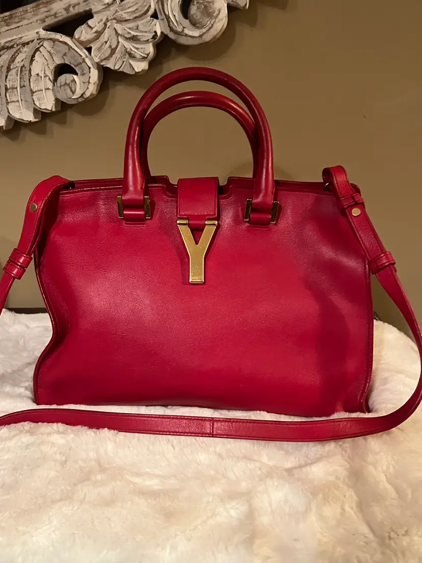 YSL Satchel with Crossbody Strap