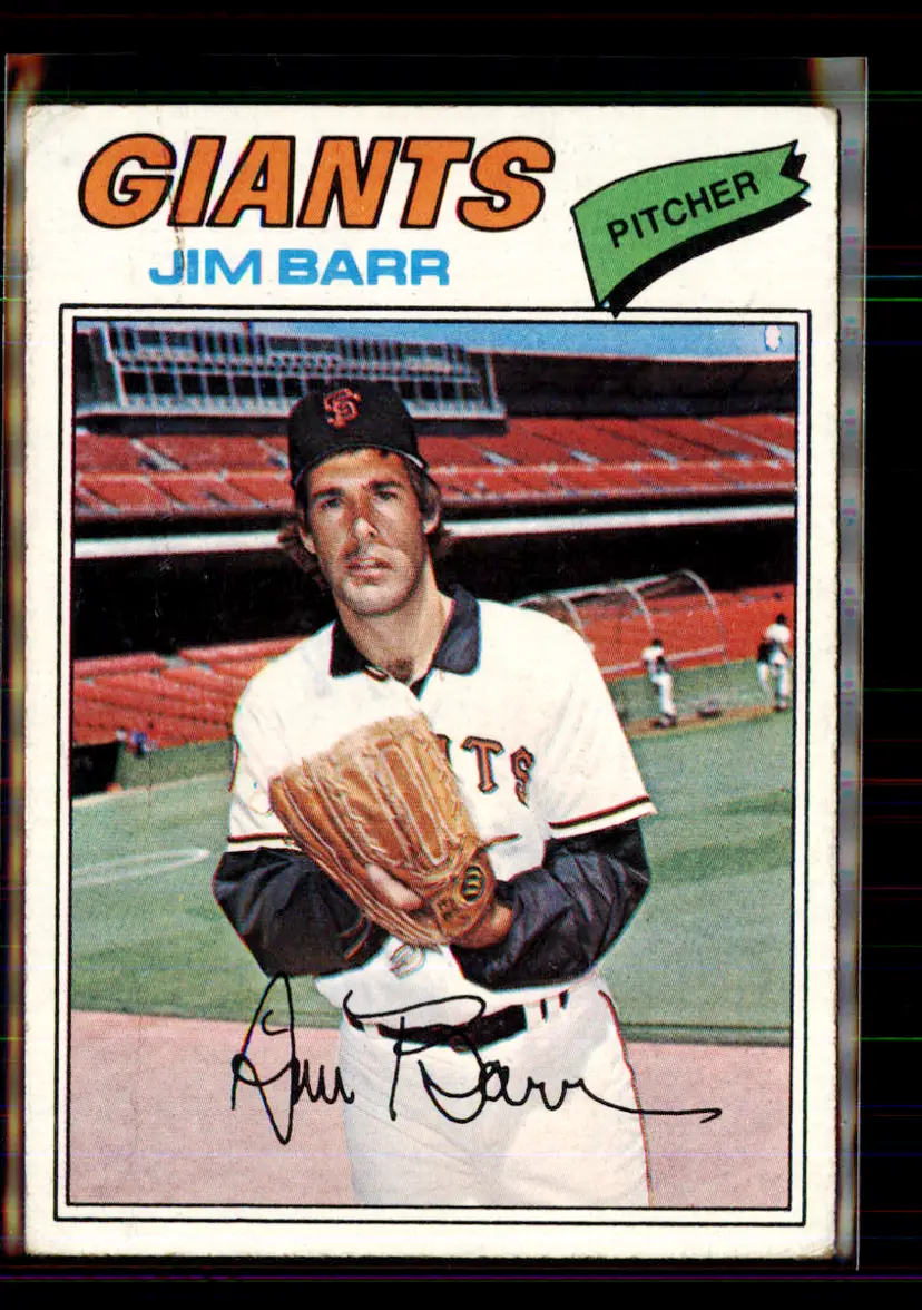 Jim Barr 1977 Topps #609 - (144) - San Francisco Giants