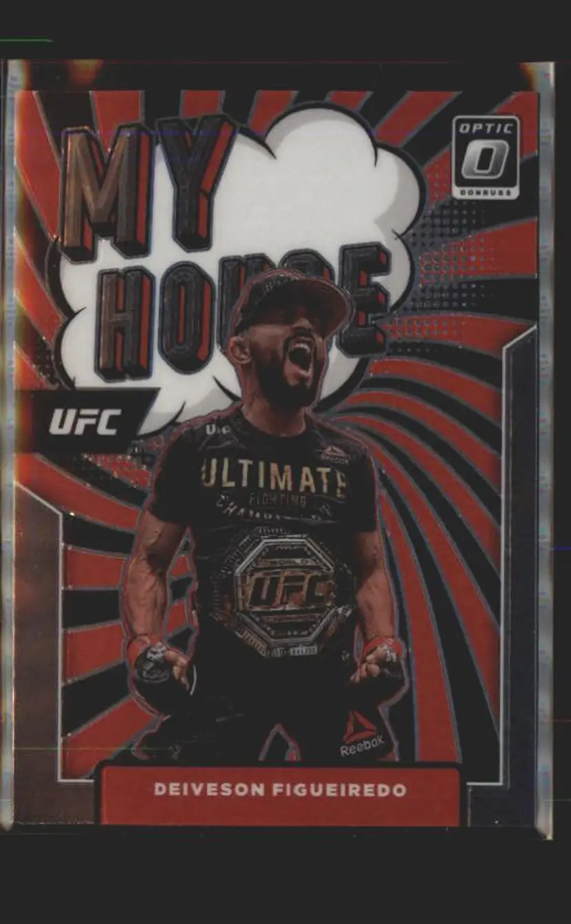 2022 Donruss Optic UFC #12 Deiveson Figueiredo My House - (138) -
