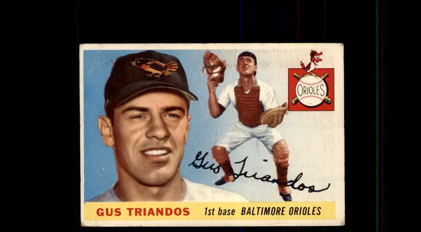 1955 Topps #64 Gus Triandos - (pk-tl1) - Baltimore Orioles