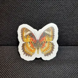 Leopard Lacewing Sticker