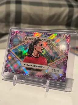 Kika Nazareth - 2025 Upper Deck Goodwin Champions - Purple Diamond - 52/99