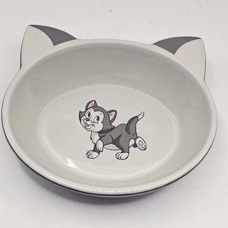 Disney chewy Figaro cat food dish no skid retired