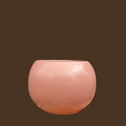 3” Muted Mauve Globe Concrete Planter