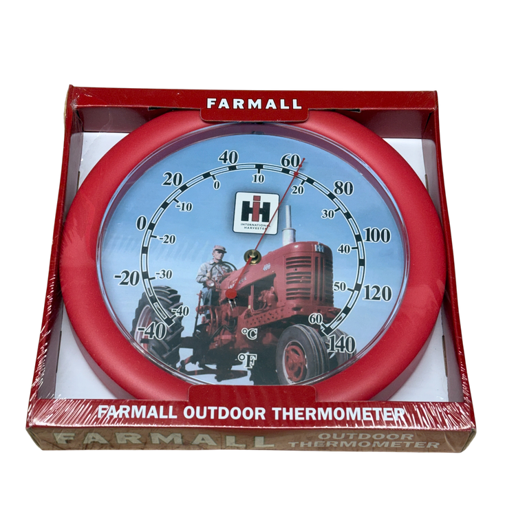 Farmall Tractor Outdoor Thermometer New In Package