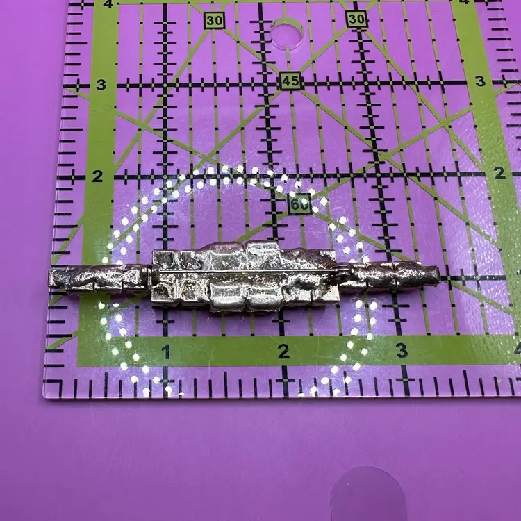 Vintage Rhinestone Bar Brooch