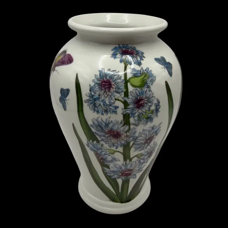 Portmerion Botanic Garden Vase, 6.75” Tall