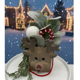 Rudolph Ceramic Bag Arrangement By Me