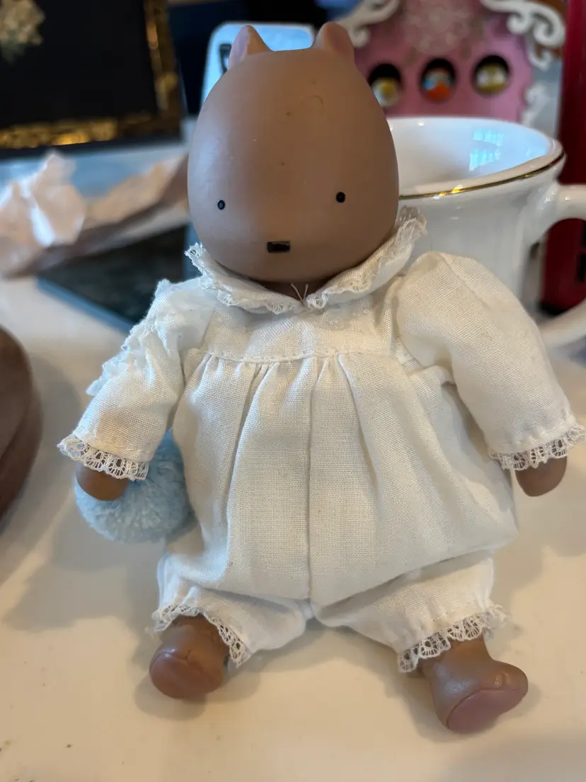 Michel and Company chocolate bear, Late 1980S, Has Some Damage