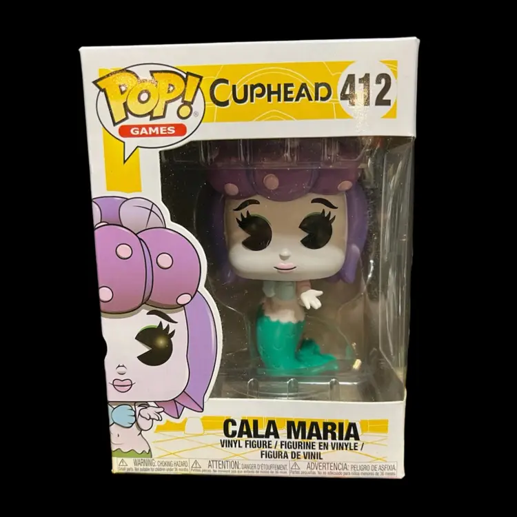 Funko Pop! Games Cuphead CALA MARIA #412 Vinyl Figure NEW!! (BIN)