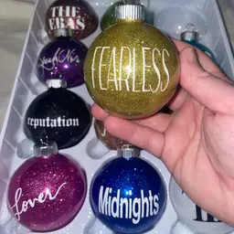 Fearless inidividual  - Taylor Swift Eras Ornamentation 