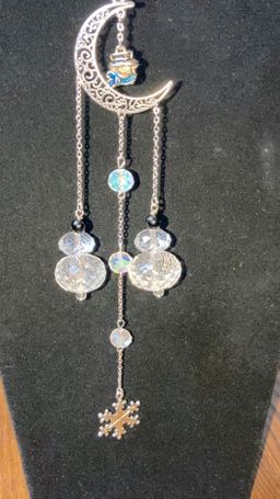 Snowman Sun Catcher!  12” Long!