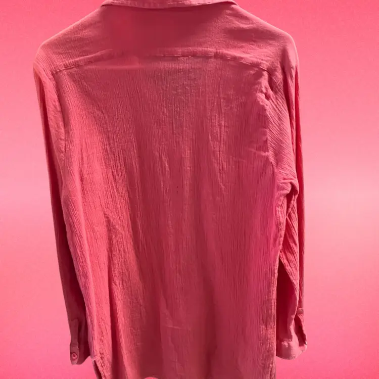 Lagaci women’s beach wear button down shirt - size Large - Worn 1 Time