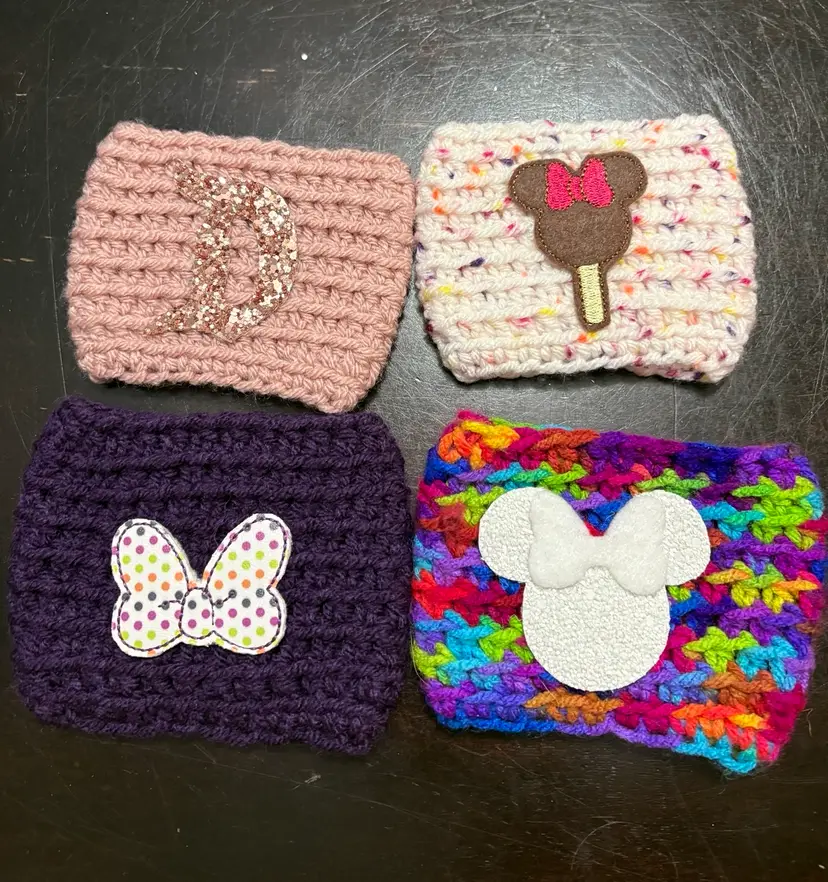 024. Disney Inspired Handmade Coffee Coozie