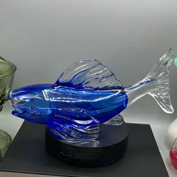 Glass Fish Figurine